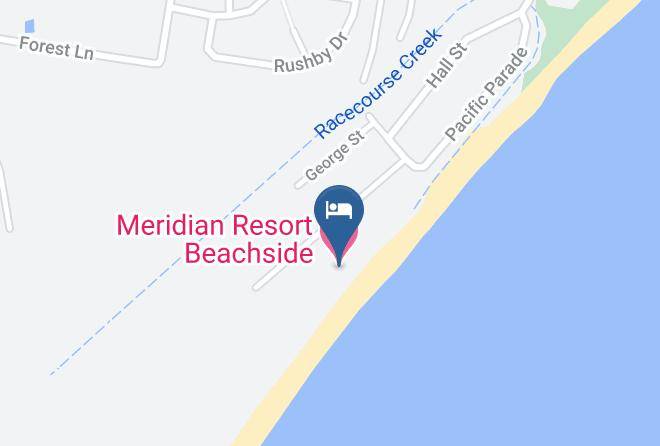 Meridian Resort Beachside Map