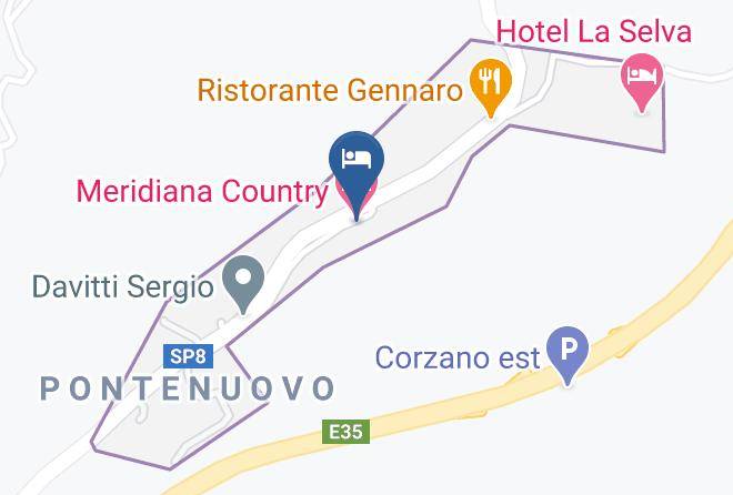 Florence - Meridiana Country Hotel Maps