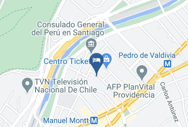 Meridiano Sur Petit Hotel Map