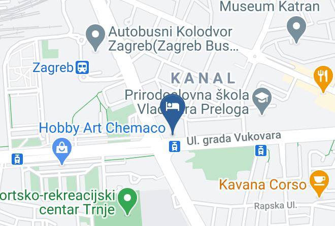 Zagreb - Meridijan16 Maps