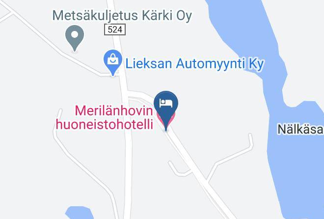 Lieksa - Merilanhovin Huoneistohotelli Maps