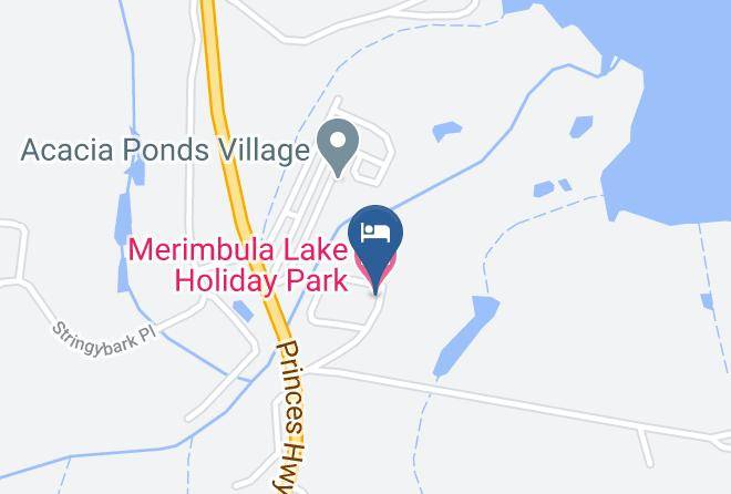 Merimbula Lake Holiday Park Map