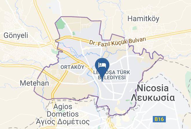 Lefkosa - Merit Hotel Maps
