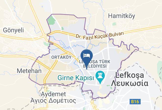Lefkosa - Merit Lefkosa Hotel Casino & Spa Maps