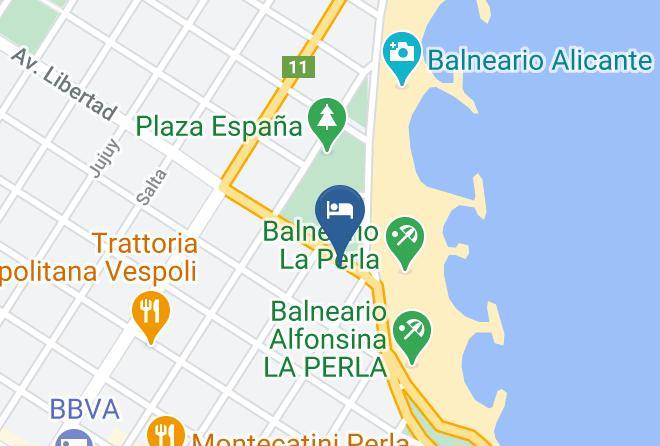 General Pueyrredon Partido - Merit Mar Del Plata Hotel Maps