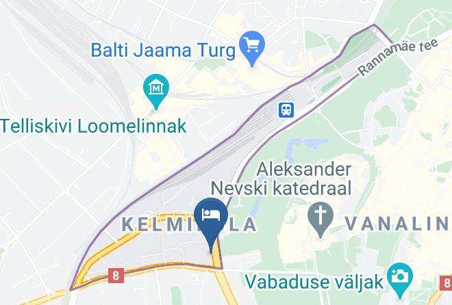 Tallinn - Meriton Hotels As Maps