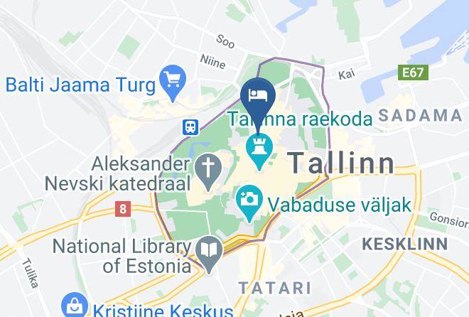 Tallinn - Meriton Old Town Garden Hotel Tallinn Maps