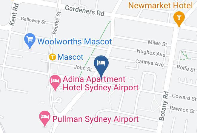Bayside - Meriton Suites Coward Street Mascot Maps