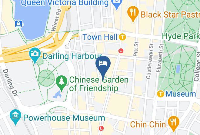 Sydney - Meriton Suites Kent Street Sydney Maps