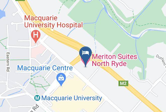 Ryde - Meriton Suites North Ryde Maps