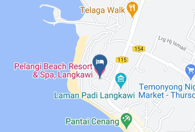 Langkawi - Pelangi Beach Resort & Spa Langkawi Maps