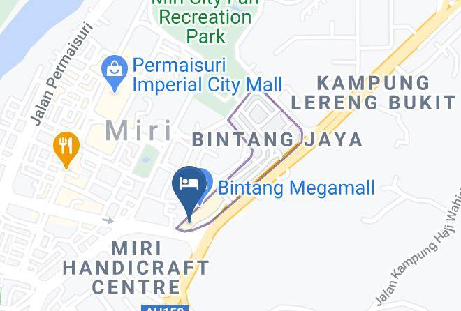 Bahagian Miri - Meritz Hotel Miri Sarawak Maps