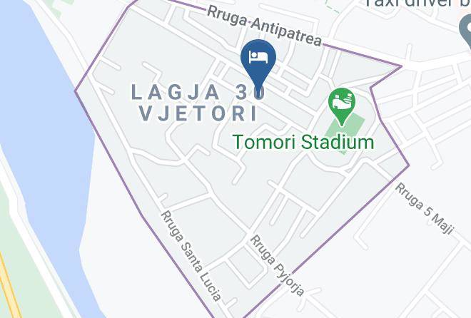Berat - Merkaj Hotel Maps