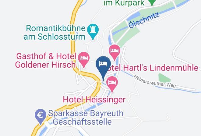 Bayreuth - Merkel Hotel Und Gasthof Maps