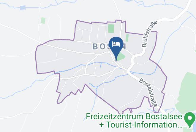 Sankt Wendel - Merker's Bostal Hotel Maps
