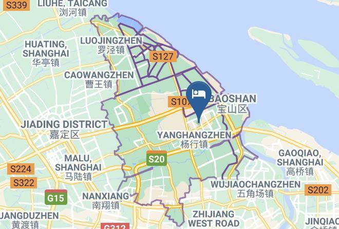 Baoshan District - Merlinhod Hotel Shanghai Baoshan Maps