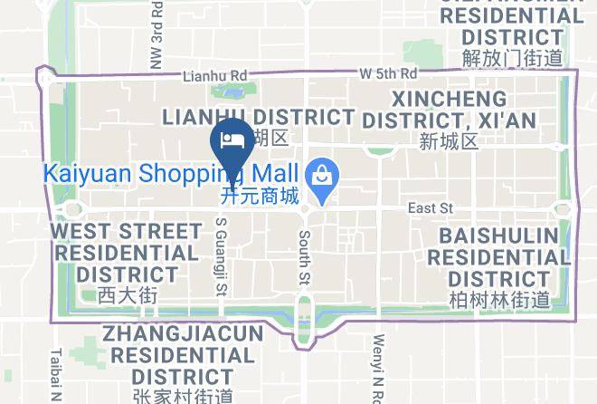 Xi An - Merlinhod Hotel Maps