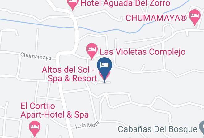 Santa Rosa Dellara - Altos Del Sol Spa & Resort Maps