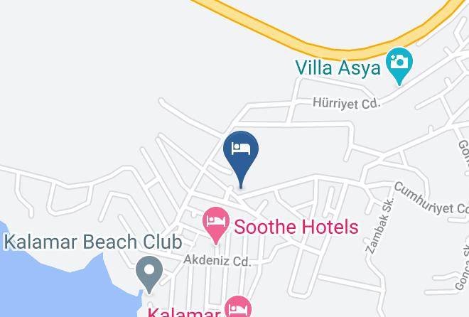 Kas - Merlot Boutique Hotel Kalkan Maps