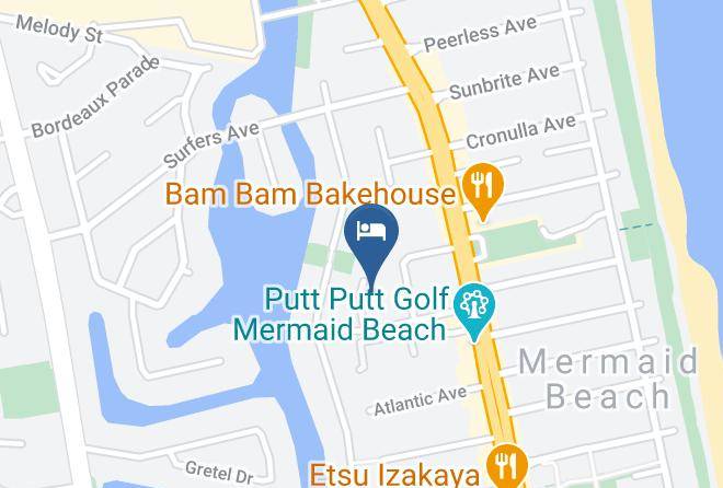 Gold Coast - Mermaid Beach Zen Maps