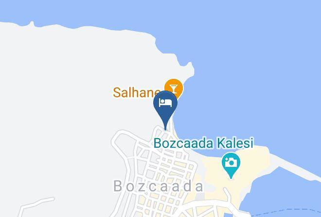 Mermaid Bozcaada Map