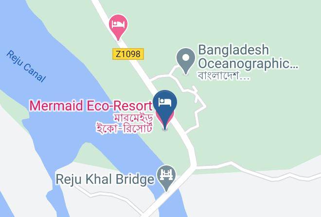 Mermaid Eco Resort Map