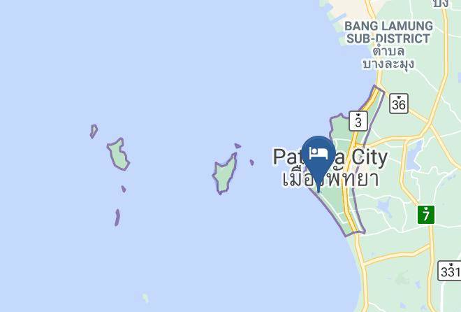 Amphoe Bang Lamung - Mermaid's Beach Resort Jomtien Maps