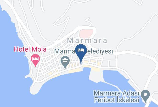 Marmara District - Mermer Otel 12 Ay Acik Maps
