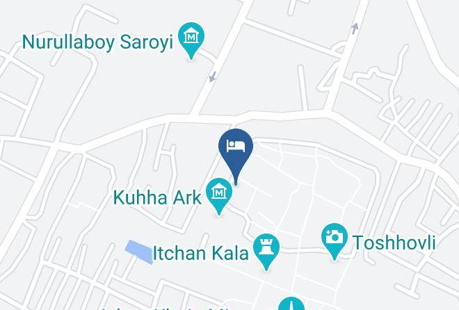 Urganch - Meros B&b Khiva Maps