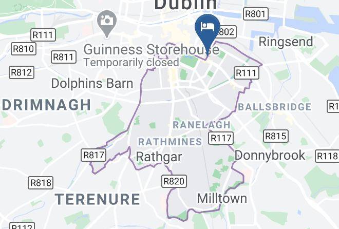 Dublin City - The Merrion Hotel Dublin Maps