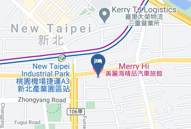 Xinzhuang District - Merry Hi Motel Maps