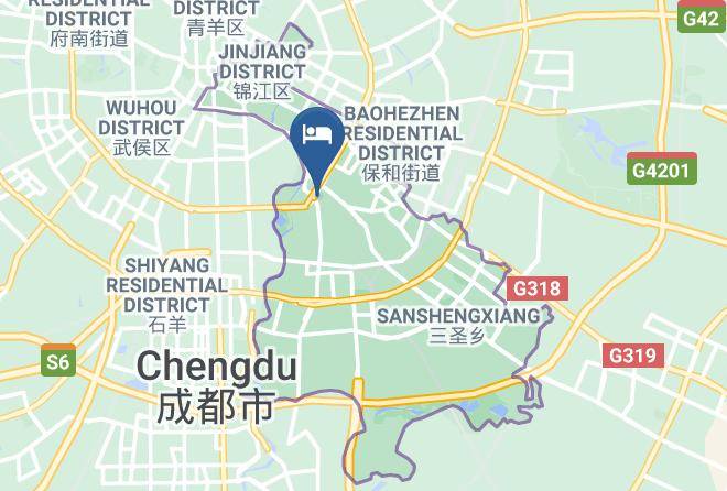 Chengdu - Merry Hotel Maps