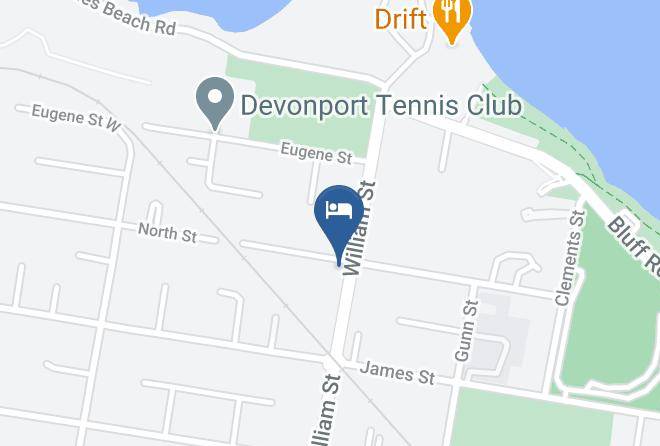 Devonport - Mersey Bluff Lodge Maps