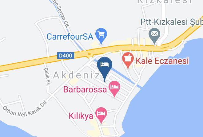 Erdemli - Almir Hotel Maps