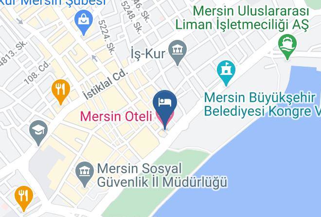 Akdeniz - Mersin Oteli Maps