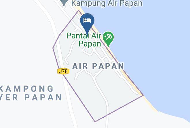 Daerah Mersing - Mersing Beach Resort Maps