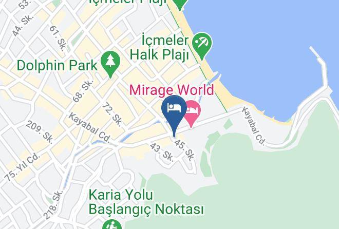 Marmaris - Mersoy Hotel Maps