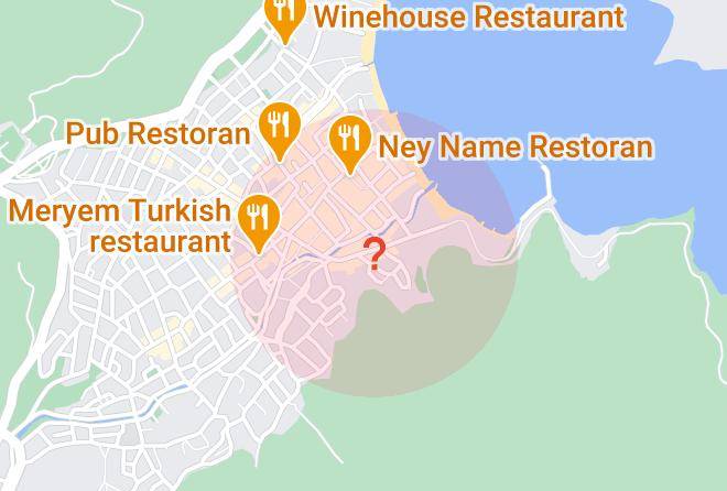 Marmaris - Mersoy Exclusive Restaurant Maps