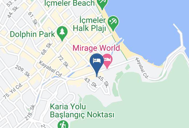 Marmaris - Mersoy Otel Maps