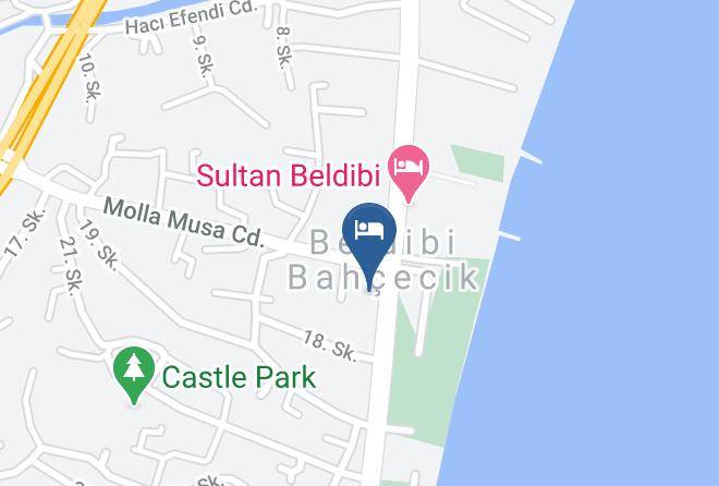 Konyaalti - Mert Pansiyon Beldibi Maps