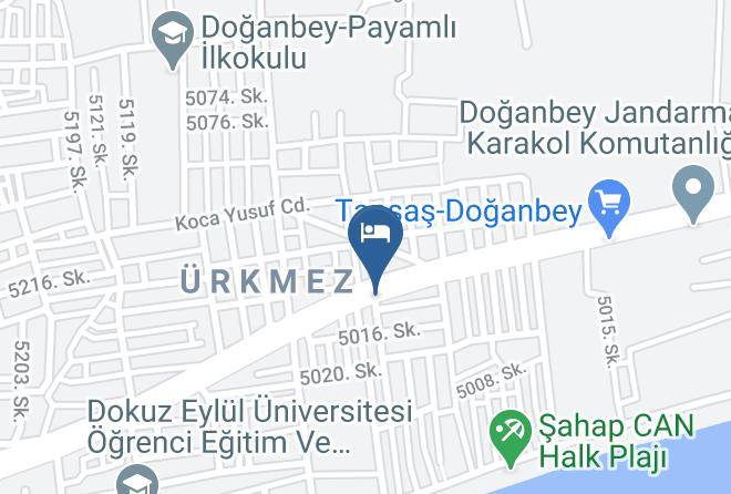 Seferihisar - Mert Sansa Otel Maps