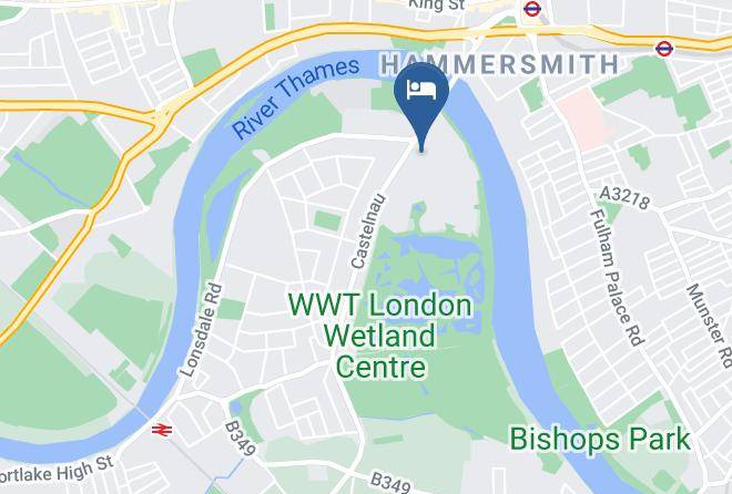 London - Merthyr Terrace Barnes Maps