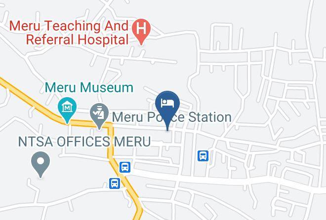 Meru - Meru Paramount Hotel Maps