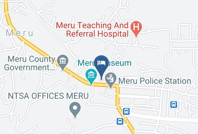 Meru - Meru Safari Hotel Maps