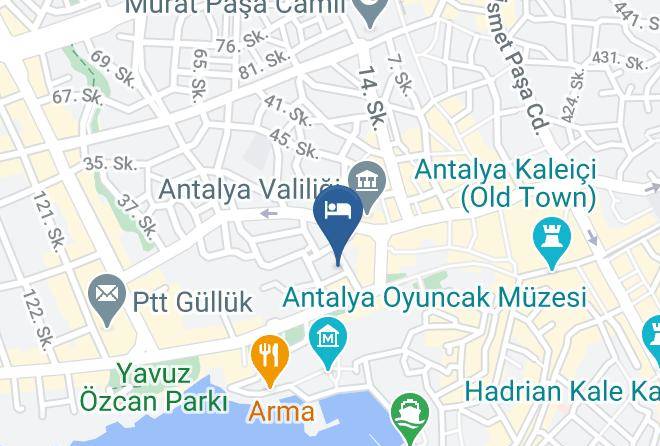 Merve Otel Map