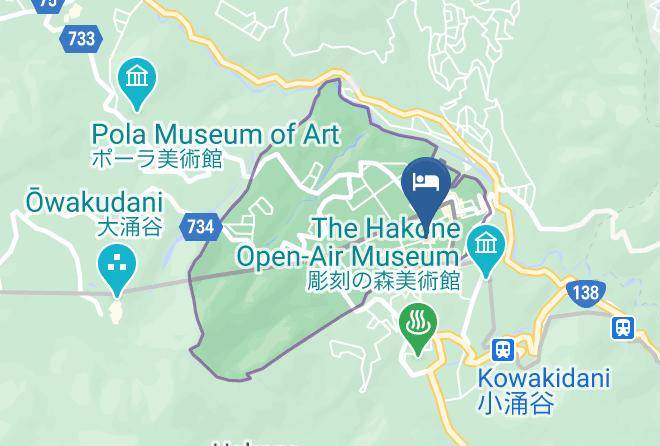 Hakone Townashigarashimo District - Merveille Hakone Gora Maps
