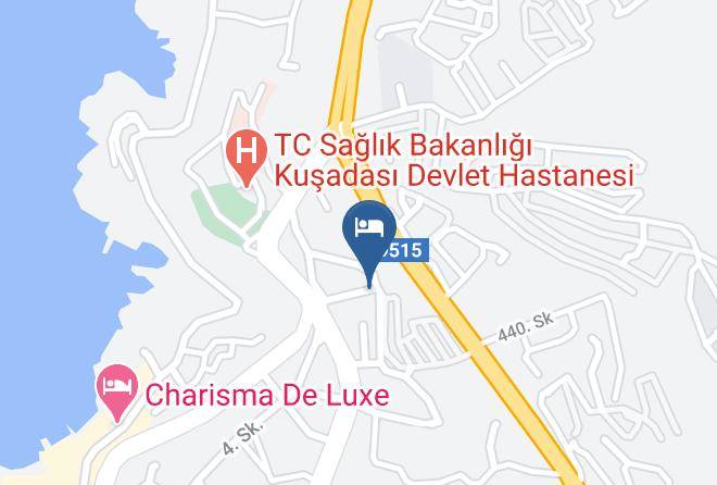 Kusadasi - Merveille Suit Hotel Maps
