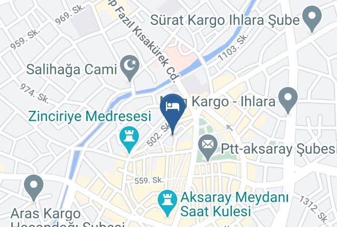 Aksaray Zincirli - Meryem Otel Maps