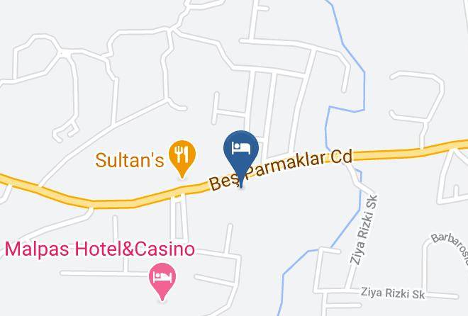 Catalkoy - Meryem's Hotel Maps