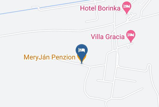 Nove Zamky - Meryjan Penzion Maps